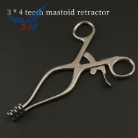 สแตนเลสปินเนอร์ Mastoid รั้งคีมแมวและสุนัขผิวเปิด Expander Pika สัตว์เลี้ยงทดลองเครื่องมือกระดูก