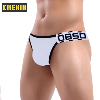 [CMENIN Official Store] BS 1Pcs แฟชั่น Cotton Mens Thong กางเกงในชายต่ำเอว Stringi ชุดชั้นในเซ็กซี่ Man Jockstrap Underpants Slip BS3208