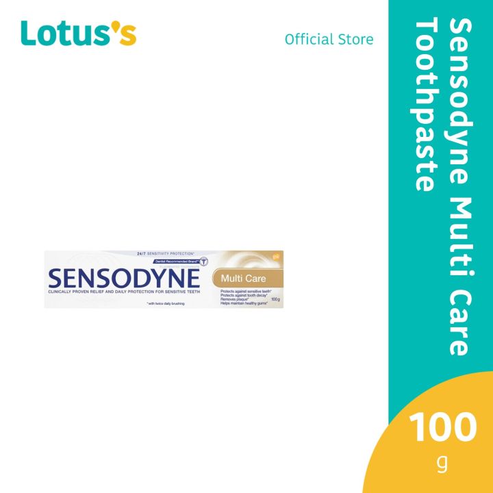 Sensodyne Multi Care Fluoridated Toothpaste 100g | Lazada