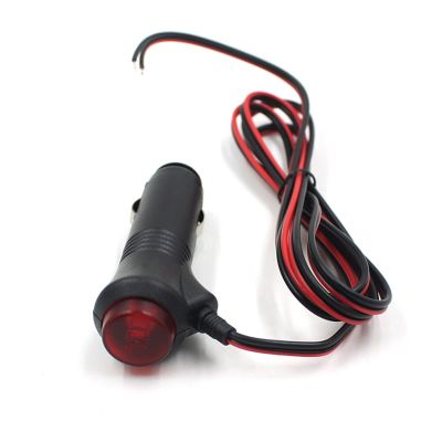 ZZOOI Car Motorcycle Lighter Power Plug Universal Lighter Socket Plug Switch Safe for 12V 24V Electronic Device