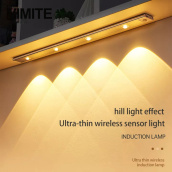 Vimite Đèn LED Cảm Biến Chuyển Động Siêu Mỏng Đèn Ngủ Sạc Dưới Tủ Chiếu