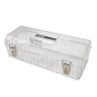 New Item กล่องเครื่องมือช่างพลาสติกแบบใส Plastic Tool Box Clear