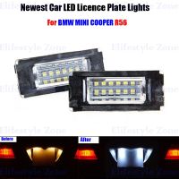 โคมไฟหมายเลขป้ายทะเบียนรถ Led 18ดวงสำหรับ Bmw Mini R56 X 2 Obc ข้อผิดพลาดฟรี