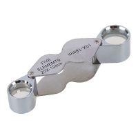 10x Magnifying Magnifier Glass Jewellers Eye Foldable Jewelry Loop Loupe