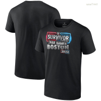 2023 NEW Survivor Series War Games Printed T-shirt, Black, Suitable for Men in 2022 Size：s-5xl