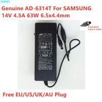 AD-6314T แท้14V 4.5A 63W AC อะแดปเตอร์สำหรับ SAMSUNG AD-6314N A6314 DSM ที่ชาร์จ S27B970D S27B370H S27A850D จอแอลซีดี