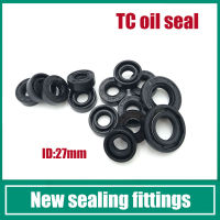 NBR Shaft Oil Seal TC Skeleton 27x34/35/36/37/38/39/40 41 42 43 44 45/47/48/49/50/52/53/56/60/62*4/5/6/7/8/9/10 Double lip spring rotary