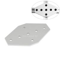 7 Hole Cross Joining Plate Connection Plate Corner Bracket Joint Board for 2020 Aluminium Profiles Hand Tool Parts Accessories