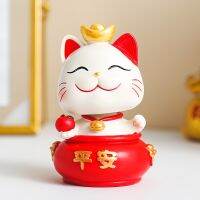 Lucky Cat Wine Cabinet Decoration Ornament Entrance Entrance Home Living Room TV Cabinet Modern Simple Creative Small Decoration