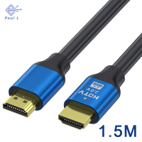 【Paul L】 สาย2.0 HDMI สำหรับจอคอมพิวเตอร์ทีวีรุ่นอุปกรณ์สำหรับโปรเจคเตอร์สาย HDMI ตัวแยกสัญญาณ HDMI แบบดิจิตอล