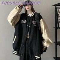 TroubleMaker เสื้อผ้าแฟชัน2023 เสื้อแจ็คเก็ตผ้าฟลีซขนาดเล็กสำหรับฤดูใบไม้ร่วงและฤดูหนาว เวอร์ชั่นเกาหลี WJK23907PV 36Z230909