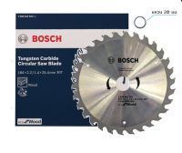 ใบเลื่อยวงเดือน ตัดไม้ BOSCH ขนาด 7 นิ้ว 24 ฟัน รุ่น Eco