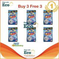 Eco ผงล้างทำความสะอาด ถังเครื่องซักผ้า แบบซอง ขนาด 90 กรัม ซื้อ3แถม3 (6PCS)