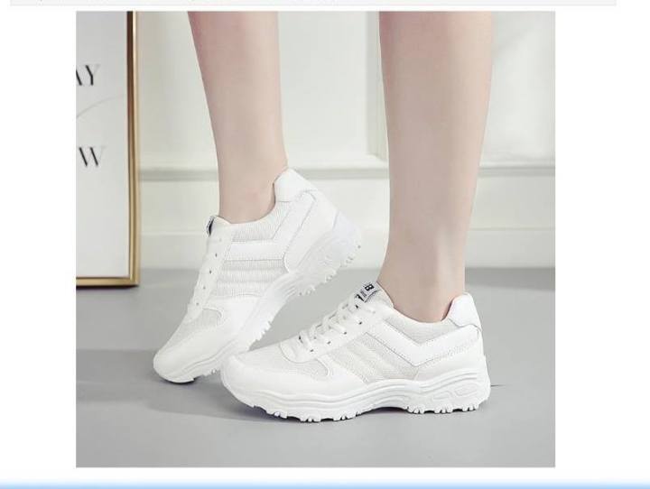 รองเท้าผ้าใบ-ผ้าใบผู้หญิงสีโดนใจ-ลายสวย-สวมใส่สบายกระชับเท้า-งานเกรดคุณภาพดี-fashion-shoes-สไตล์เกาหลีวินเทจ-น้ำหนักเบา