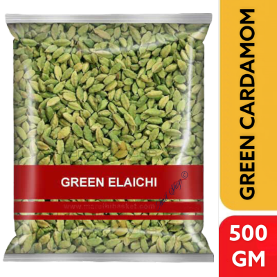 Green Cardamom, Elaichi,  🇮🇳กระวานเทศ, กระวานเขียว 500 gm.