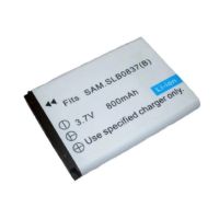 SAMSUNG SLB-0837B Battery แบตเตอรี่กล้อง แบตเตอรี่ลิเธี่ยม (0085)