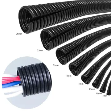 2M Insulation Corrugated tube pipe PP wire harness casing Cable