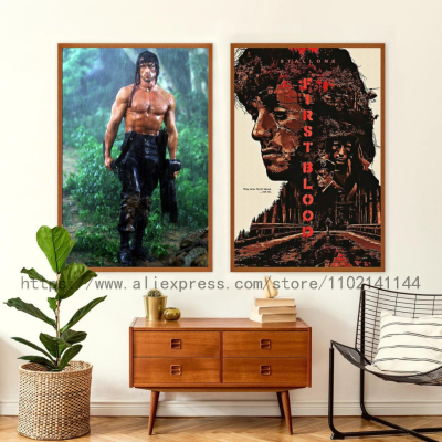 1988 Rambo III First Blood Modern Canvas Art Poster-ของขวัญส่วนบุคคลที่สมบูรณ์แบบสำหรับคนรักภาพยนตร์เหมาะสำหรับการตกแต่งห้องนอนและห้องครอบครัว