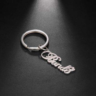 【CW】 Sipuris Personalized Custom Name Keyring Chain Man Customization Keychain Gifts New