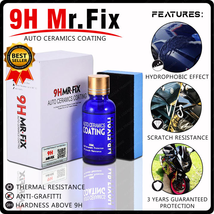 Anti-scratch Car Liquid Ceramic Coat Super Hydrophobic Glass Coating Polish  9H