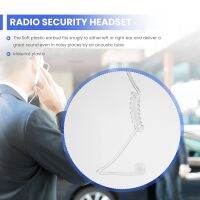 Covert Acoustic Tube Security Earpiece Headset PTT Mic Compatible CP040 DP1400 GP68 GP88