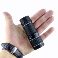 ZZOOI HD Portable Small Single Binoculars High Power Telescope Mini Pocket Childrens Telescope Gift Viewing Travel Powerful Monocular