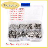 Huayou ชิ้น/กล่อง0.5-6M ตร. ม. 22-10 AWG ปลอกฝาครอบกันฝุ่นแบบไม่หุ้มฉนวนสายเคเบิลไฟฟ้าขั้วทองแดงชุบดีบุก