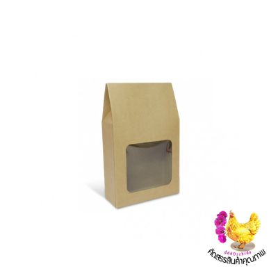 20 ใบ กล่องทรงถุง ( BK68 ) ขนาด 4.2 X 10.5 X 11.5 เซนติเมตร ใส่ข้าวสารได้ 300 กรัม กล่องใส่ขนม กล่องใส่ของขวัญ กล่องกิฟท์เซ็ท