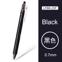 Pilot FriXion Ball Knock Gel Pen 4pcslot 0.7mm 10 Colors Available Erasable Ink Writing Supplies LFBK-23F
