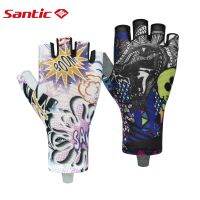 hotx【DT】 2022 New Cycling Gloves Half Men MTB Quick-drying Short-finger