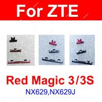 ปุ่มเปิดปิดระดับเสียงสําหรับ ZTE nubia Red Magic 3 3S NX629J Volume Power Gaming Side Keys Parts