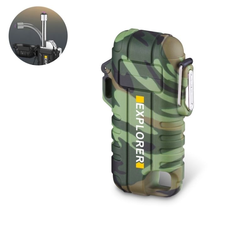 waterproof-usb-tape-c-charging-arc-plasma-lighter-360-rotation-ignition-outdoor-camping-windproof-lighters-mens-sports-gadget