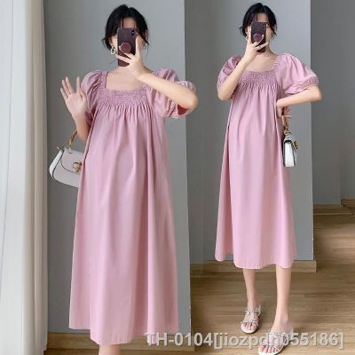 ஐ◊ jiozpdn055186 Vestido para Grávidas Grávidas Roupas de gravidez Soltas e retas Doce adorável Chique Ins Moda coreana Verão 797 2023