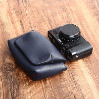 PU Leather Camera Bag Soft Case Cover for Fujifilm X100V X100F X100T X100S XF10 X30 X10S X70 Leica DUXL X X2 Canon G7XIII G5XII