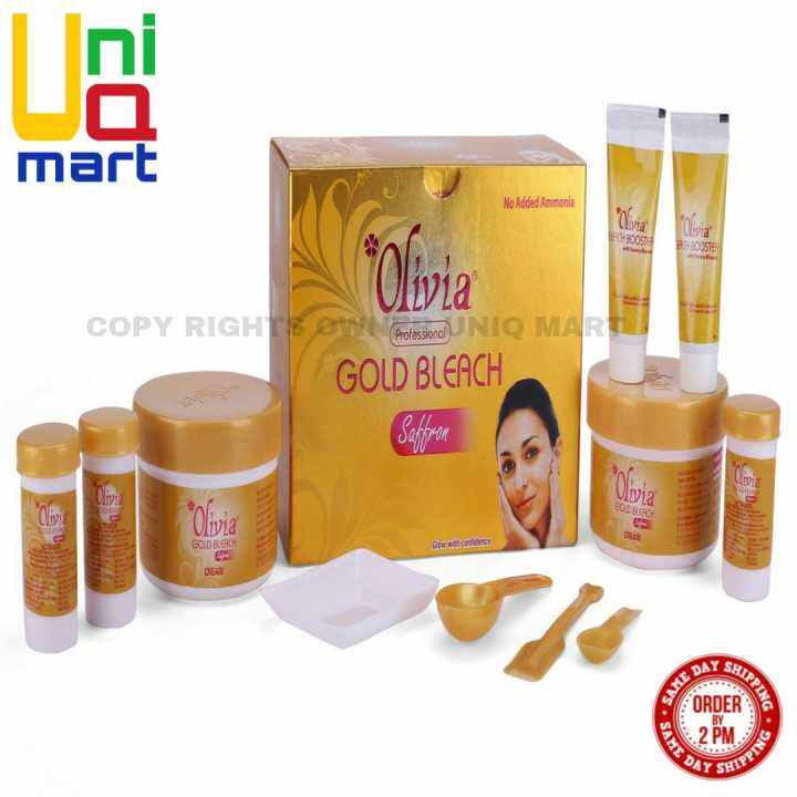 OLIVIA PROFESSIONAL GOLD BLEACH SAFFRON 325G(NO ADDED AMMONIA) Lazada