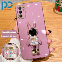 เคสมือถือสำหรับ OPPO Reno Reno2 Reno2 F Reno3 Reno4 4G Reno4 Pro 5G Reno4 F Reno5 Reno5 Reno6 4G Reno6 5G Reno6 Pro 2023ใหม่เคสกระเป๋าใส่ของกระต่ายน่ารักแฟชั่นใหม่หุ้มซองนุ่มกันกระแทก6D ฝาหลังแฟลช