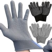 2PAIRS Anti-slip Wear Resistant Gloves Men Anti-UV Outdoor Riding Cycling Mittens