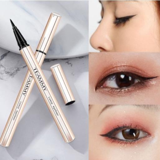 อายไลน์เนอร์กันน้ำ-แพ็ตเกจใหม่-teammy-eyeliner-pen-lasting-charm-black