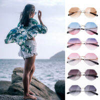 【Free Shipping】แว่นตากันแดดชายหาดรูปดาวแว่นตากันแดดเลนส์ไล่ระดับสีคริสตัลทรงหลายเหลี่ยมบุคลิกภาพแบบแฟชั่นสำหรับผู้หญิง
