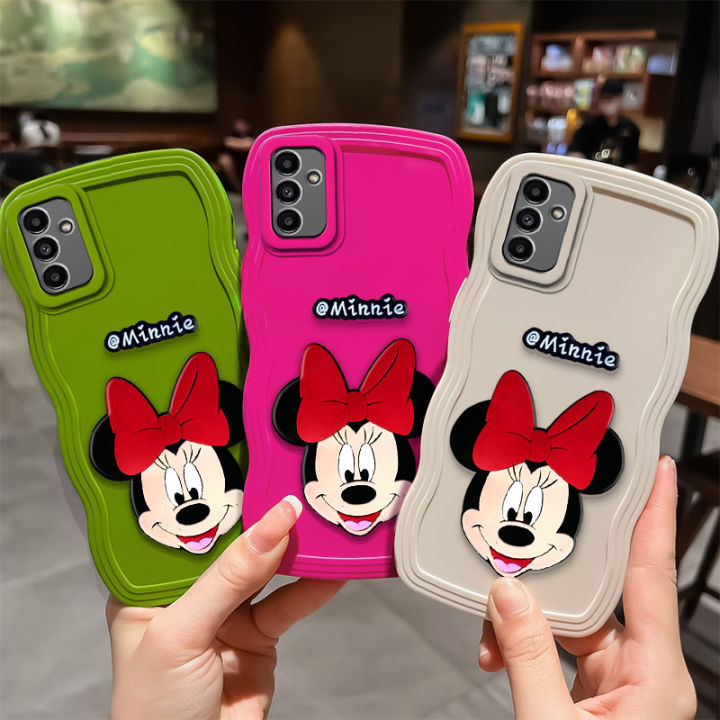 jiefie-เคสโทรศัพท์มินนี่น่ารักสำหรับ-samsung-galaxy-a03-a04s-a13-a14-a20-a30-a20s-a33-a34-a53-a54-a03s-a04-ขอบคลื่นนุ่มเคส-iphone-ปกป้องกล้อง-tpu