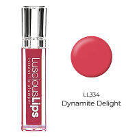 Luscious Lip No: 334 สี Dynamite Delight สุดยอดลิปสติกสีฉ่ำวาว และเรียวปากอวบอิ่ม ที่กำลังฮิตมากๆในญี่ปุ่น! **พร้อมส่งทันที ของแท้ 100%**