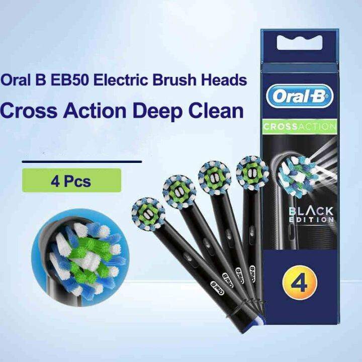 oral-b-toothbrush-head-หัวแปรงสีฟันไฟฟ้า16องศามุมขนนุ่ม-deep-clean-tooth-eb50-cross-action-เปลี่ยนหัวแปรงเติม821