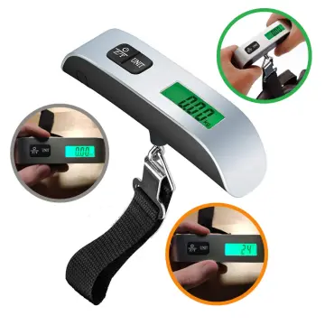 Travel Luggage Weight Scale with Hook & Strong Straps for