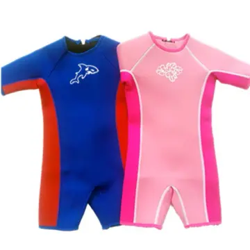 SG Stock] Thermal Swimwear Kids 2.5mm Neoprene Swimsuit UPF50+ UV