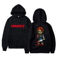 ภาพยนตร์สยองขวัญฮู้ด Chucky สำหรับเด็ก,เสื้อผ้าแนวสตรีทฮิปฮอปฮาราจูกุเสื้อกีฬาคอกลมสวมหัวฤดูใบไม้ร่วงฤดูหนาวมีหมวก