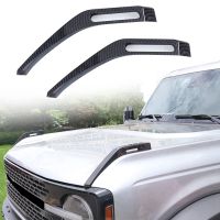 Hood Trail Sights Cover Decoration Cover Stickers Exterior Accessories for 2021-2023, 2 Pack