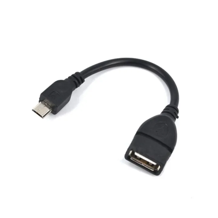 2 Pieces Micro USB Host OTG Cable Adapter for Phone Connect to USB