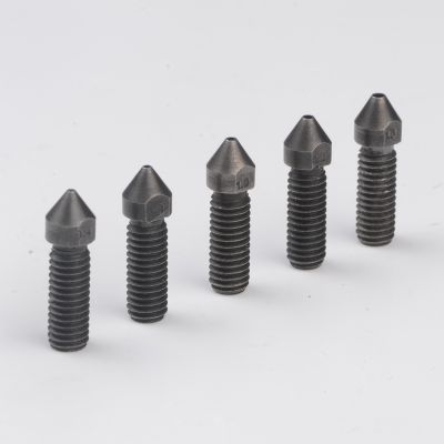 ▥┅✳ Hardened Steel Volcano Nozzles for high temperature 3D printing PEI PEEK or Carbon fiber filament for E3D Volcano hotend