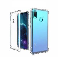 Sarung Casing Tahan Benturan untuk Huawei P Smart Z Plus 2019 2018 Bumper Aksesori Ponsel Tas Ponsel Dilengkapi Casing Silikon Coque