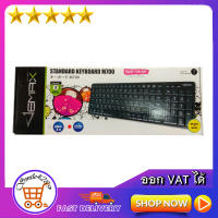 KEYBOARD PS2 M700 PS2 TH/EN BLACK (หัวกลมเท่านั้น) แป้นพิมพ์หัวกลม /คีย์บอร์ดหัวกลม ไทย- อังกฤษ สำหรับคอมพิวเตอร์ ชนิด หัวเสียบแบบกลมอย่างเดียว (PS2)